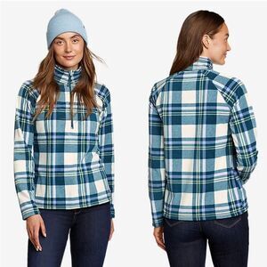 Eddie Bauer NWT Quest Fleece 1/4-Zip Small